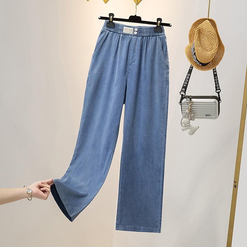 [Compre 1, Leve 2] Calça Jeans Stefan™ Super Confort / A Mais Soltinha e Fresca do Mercado!